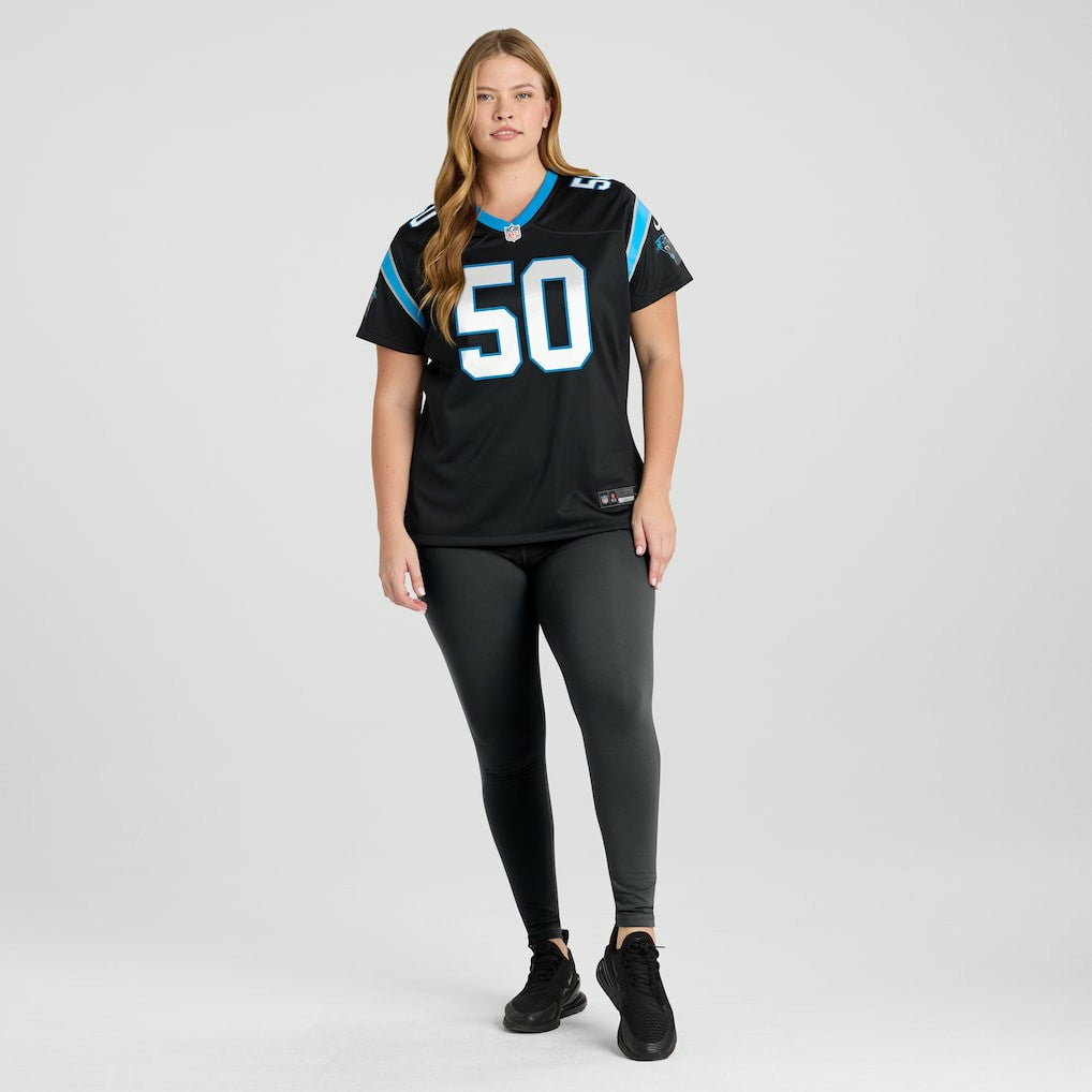 Robert Hunt Carolina Panthers Women's Game Jersey - Black | Nike online