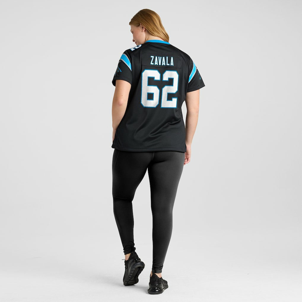 Chandler Zavala Carolina Panthers Women's Game Jersey - Black | Nike online