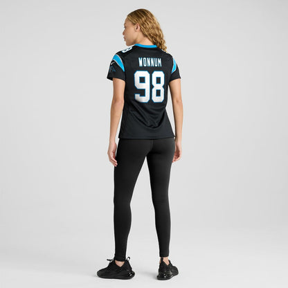 D.J. Wonnum Carolina Panthers Women's Game Jersey - Black | Nike outlet