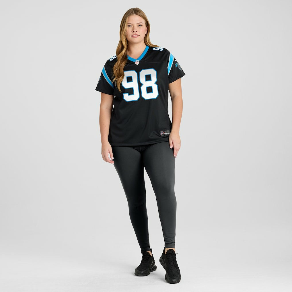 D.J. Wonnum Carolina Panthers Women's Game Jersey - Black | Nike outlet