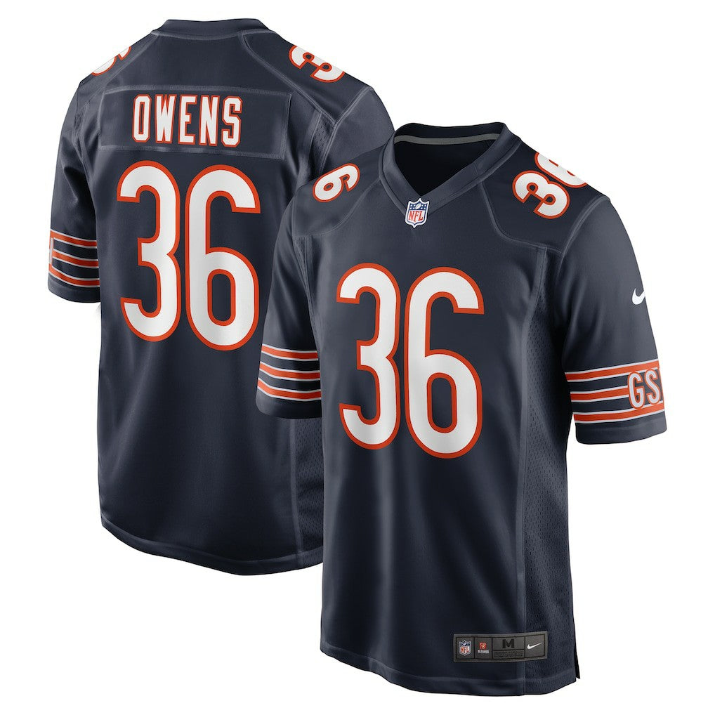 Jonathan Owens Chicago Bears Game Jersey - Navy | Nike on sale