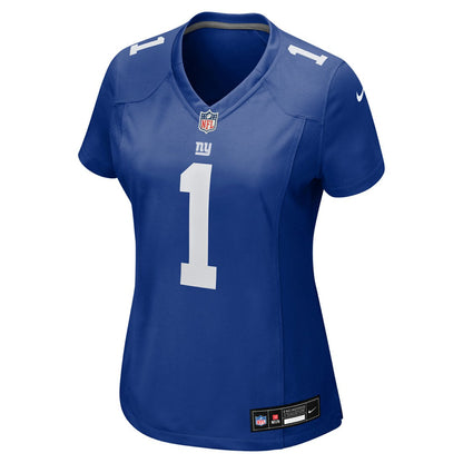 Malik Nabers New York Giants Women's Game Jersey - Royal | Nike online