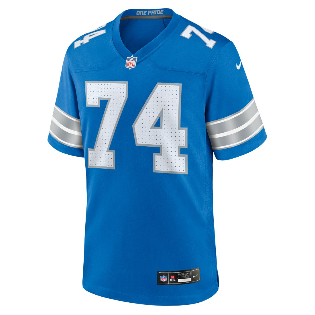 Kayode Awosika Detroit Lions Team Game Jersey - Blue | Nike sale