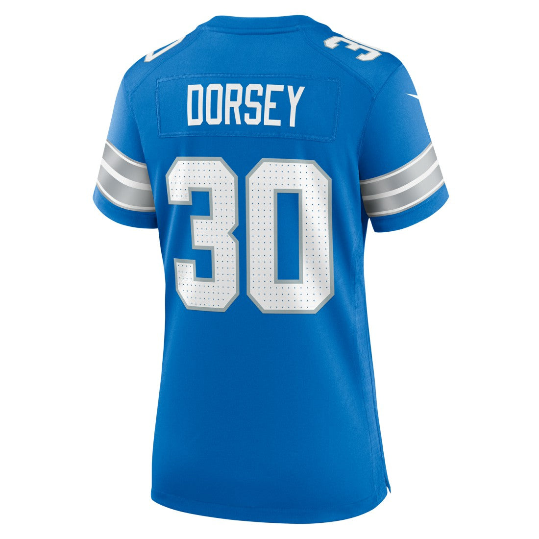 Khalil Dorsey Detroit Lions Women's Team Game Jersey - Blue | Nike for sale