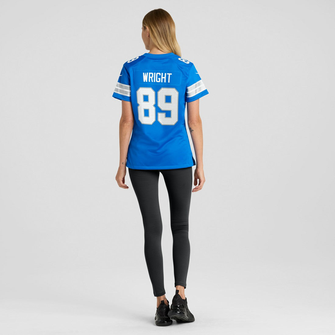 Brock Wright Detroit Lions Women's Team Game Jersey - Blue | Nike discount