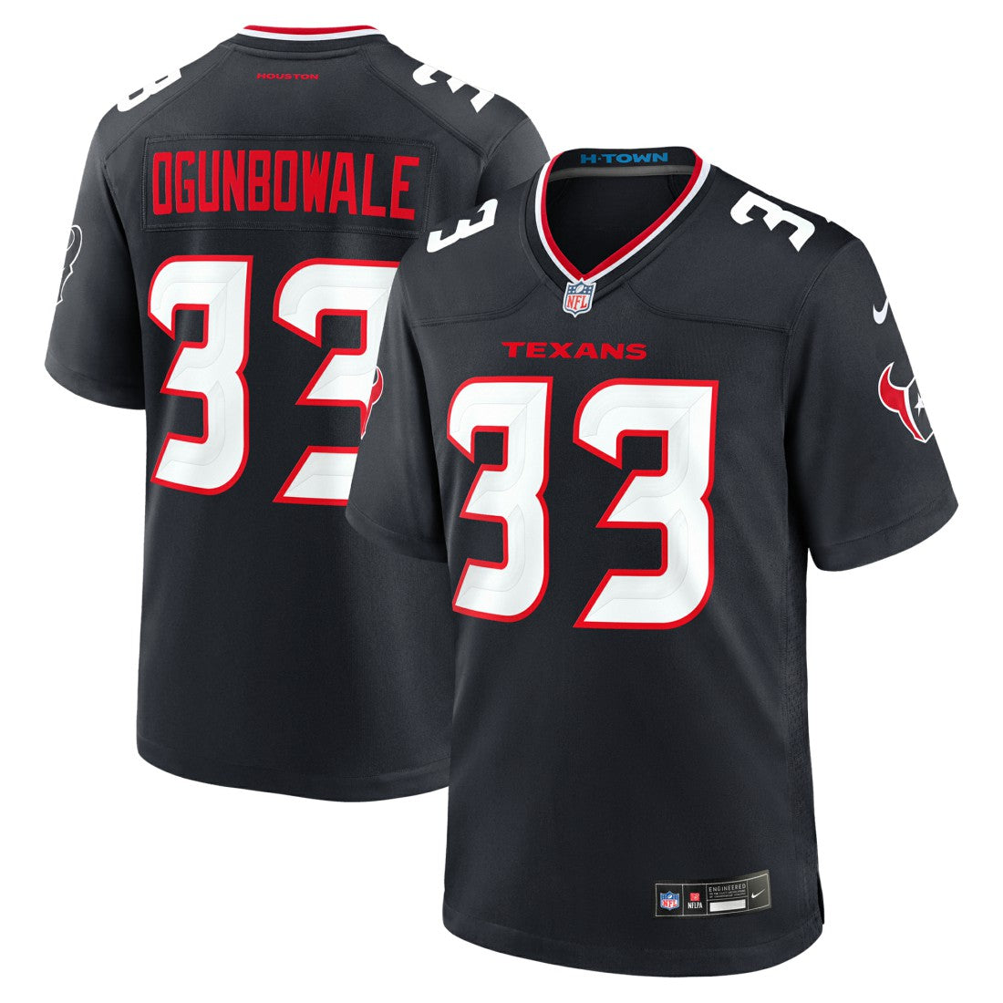 Dare Ogunbowale Houston Texans Team Game Jersey - Navy | Nike sale