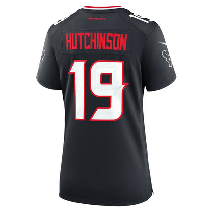 Xavier Hutchinson Houston Texans Women's Team Game Jersey - Navy | Nike discount