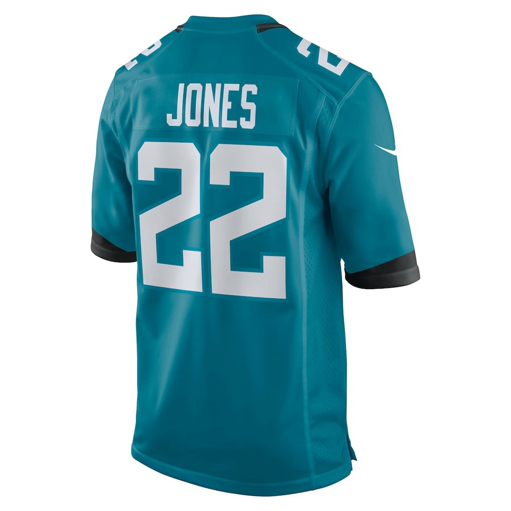 Jarrian Jones Jacksonville Jaguars Team Game Jersey - Teal | Nike on sale