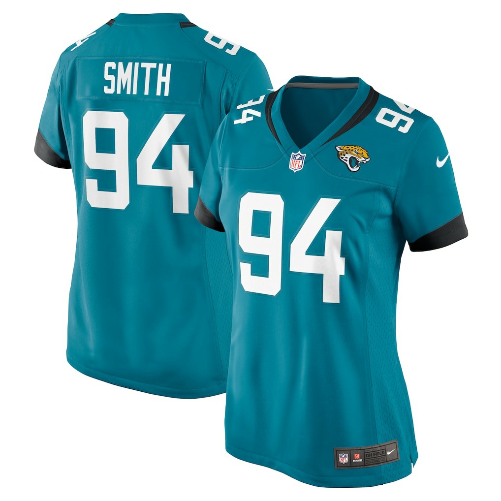 Maason Smith Jacksonville Jaguars Women's Game Jersey - Teal | Nike discount