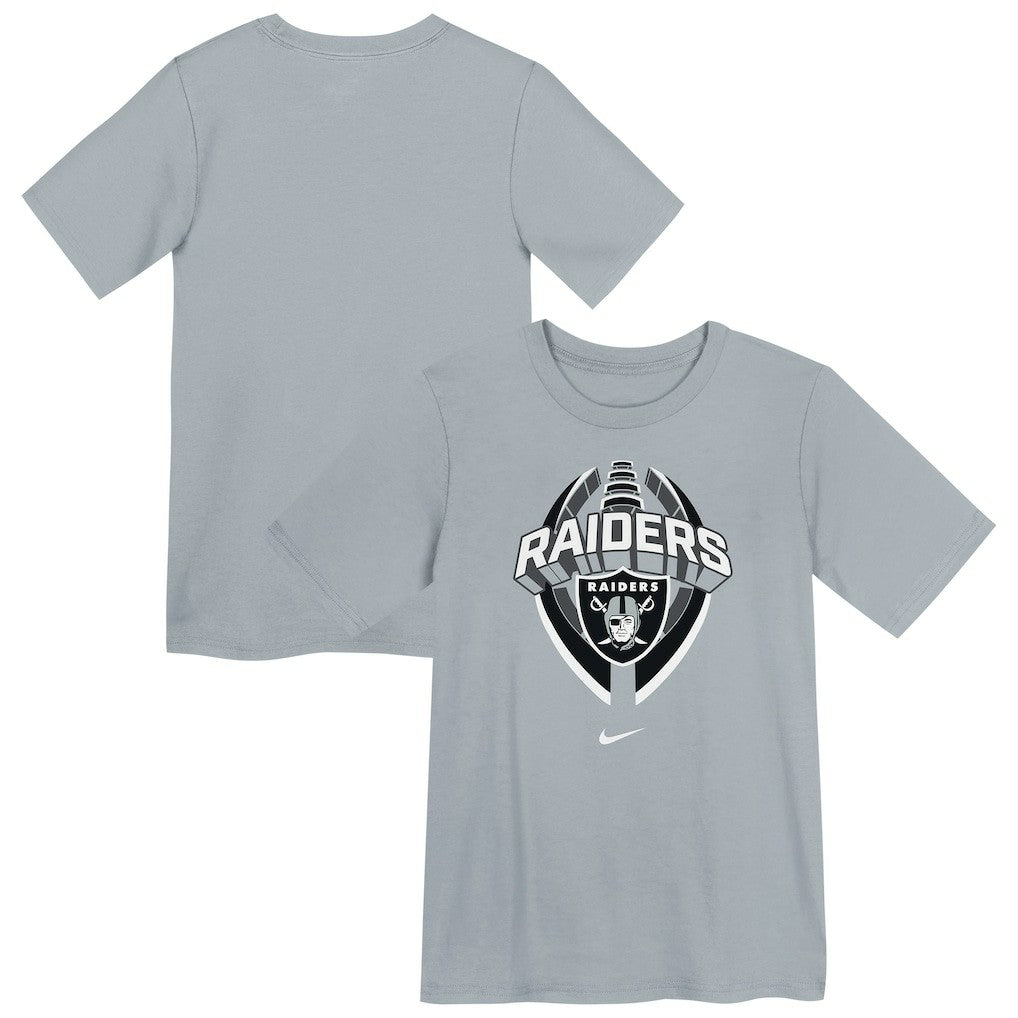 Las Vegas Raiders Preschool Icon Legend Dri-FIT T-Shirt - Gray | Nike discount
