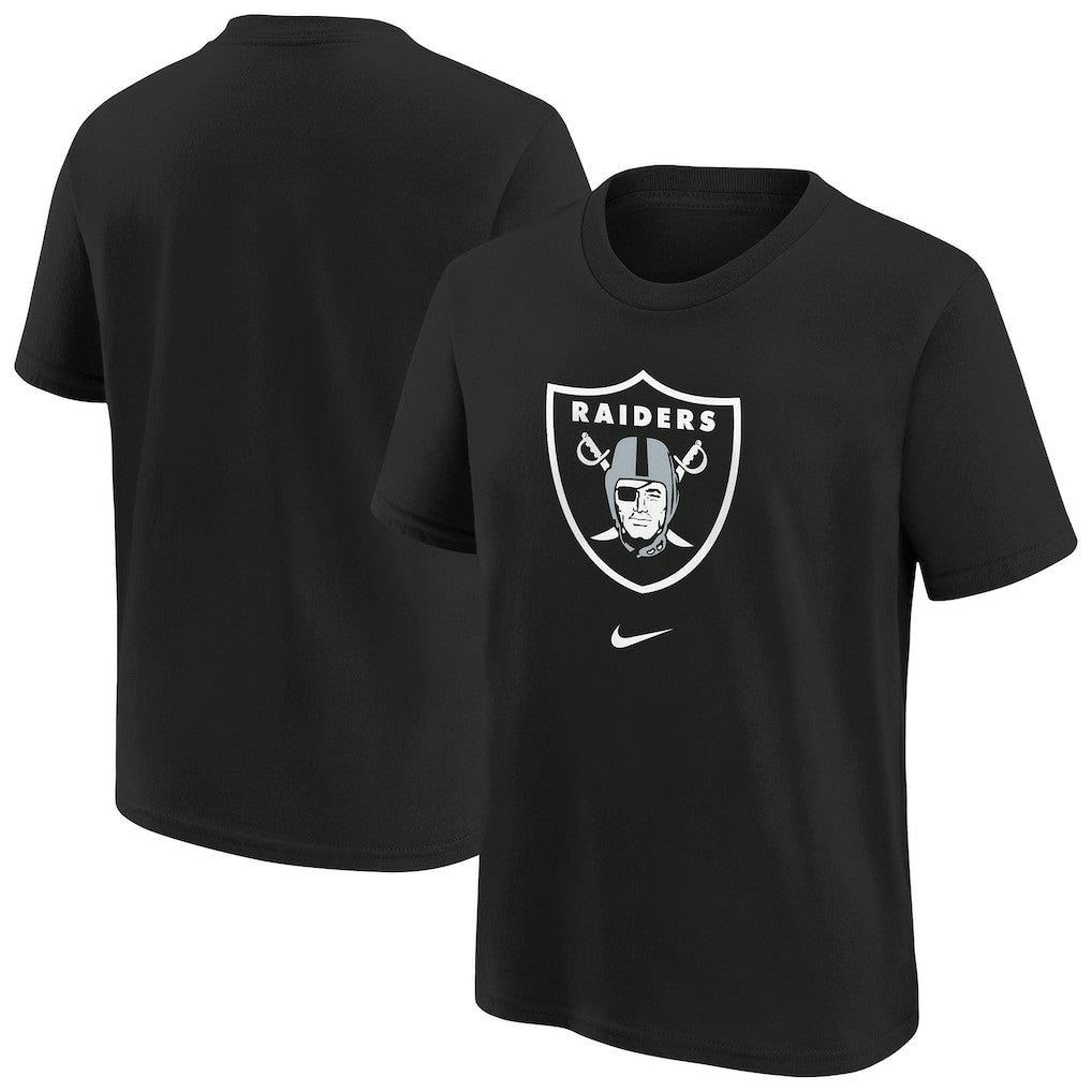 Las Vegas Raiders Youth Primary Logo Legend T-Shirt - Black | Nike on sale