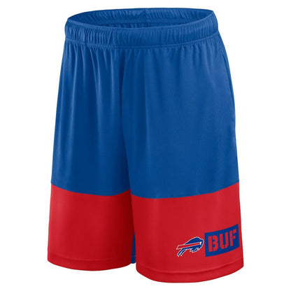 Buffalo Bills Big & Tall Best of the Best Performance Shorts - Royal/Red online