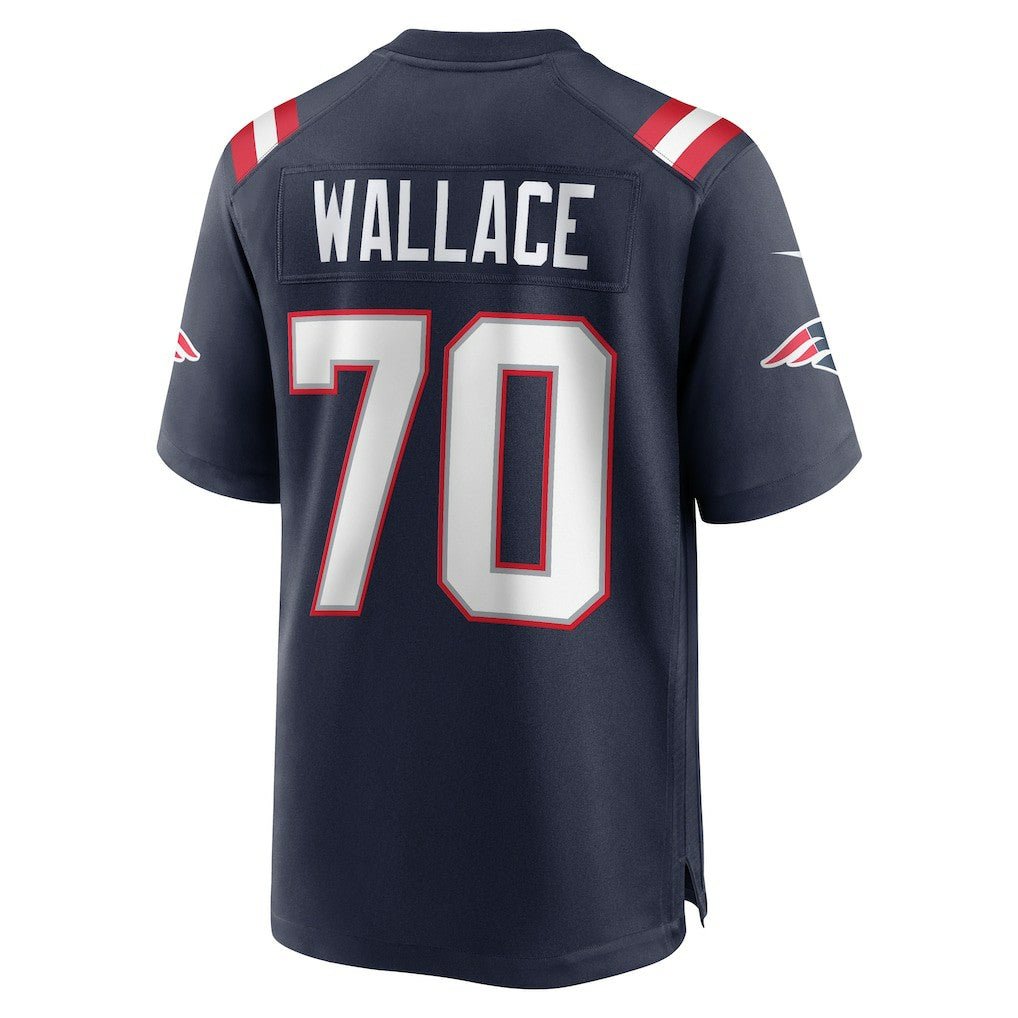 Caedan Wallace New England Patriots Game Jersey - Navy | Nike on sale