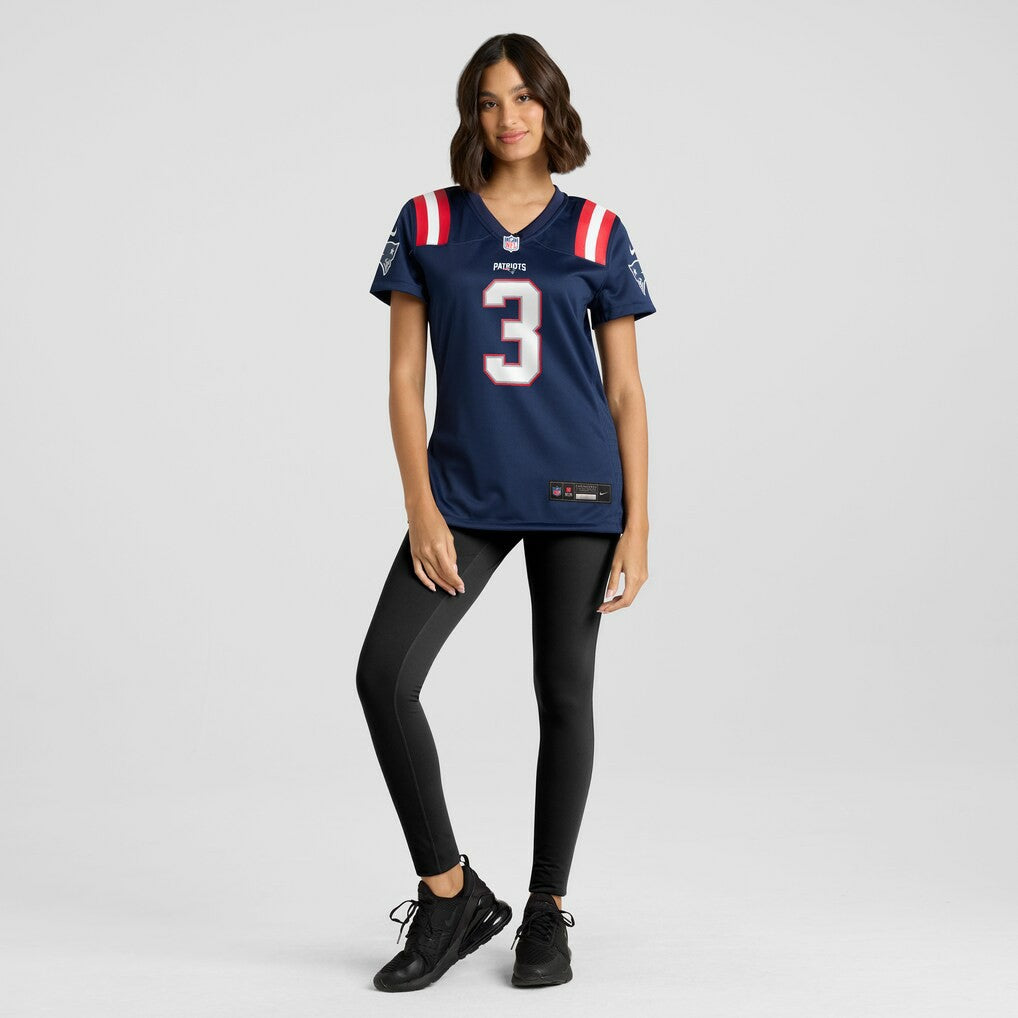 Demario Douglas New England Patriots Women's Game Jersey - Navy | Nike cheap