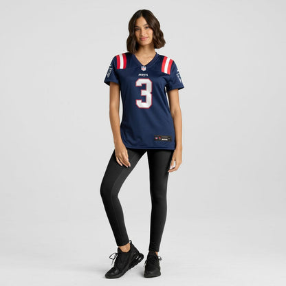 Demario Douglas New England Patriots Women's Game Jersey - Navy | Nike cheap