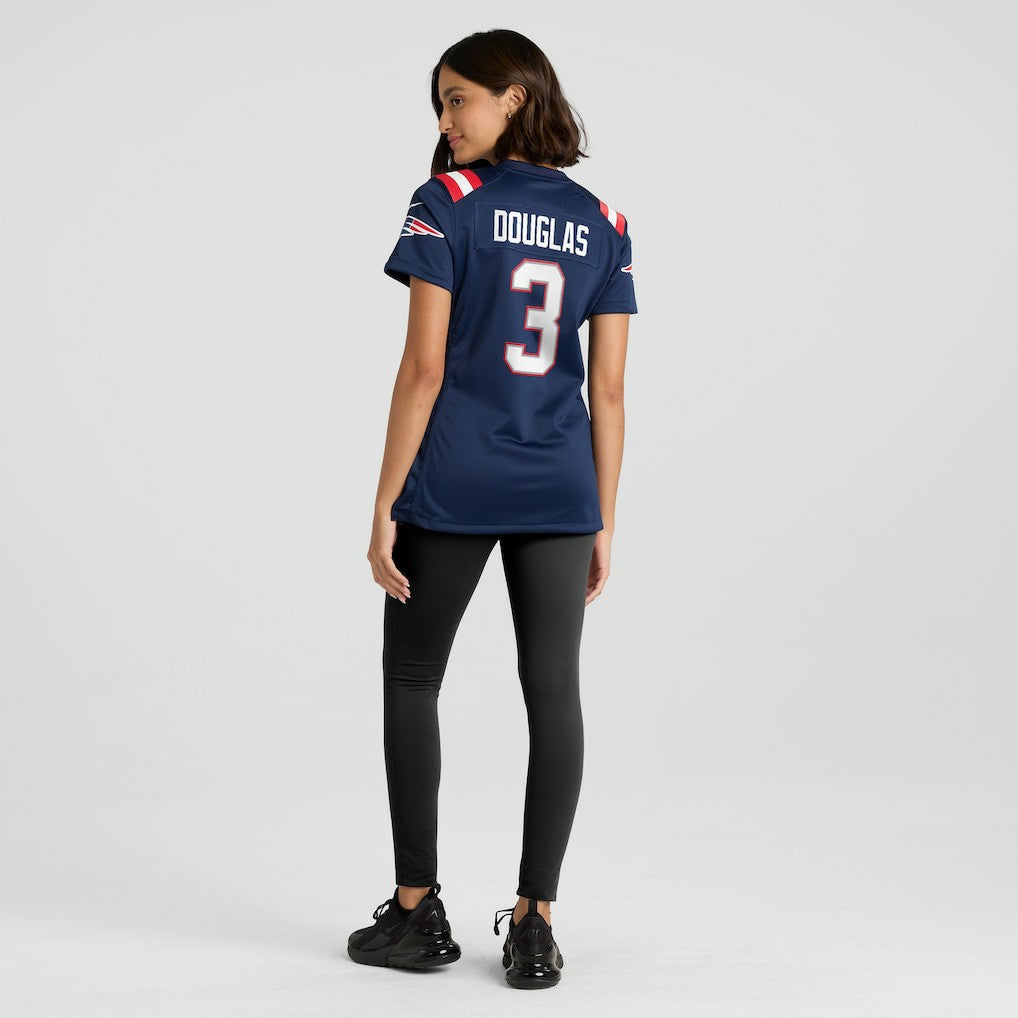Demario Douglas New England Patriots Women's Game Jersey - Navy | Nike cheap