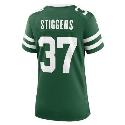 Qwan'tez Stiggers New York Jets Women's Game Jersey - Legacy Green | Nike on sale