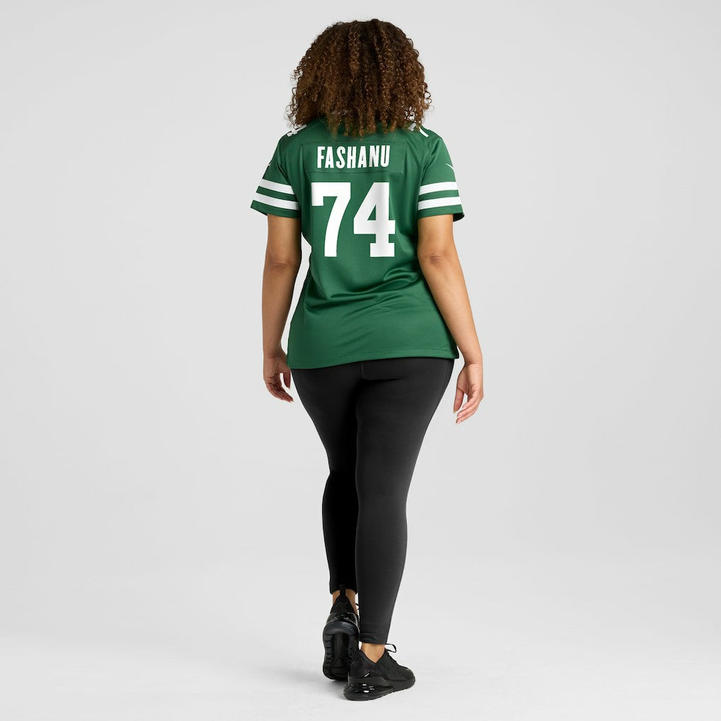 Olu Fashanu New York Jets Women's Game Jersey - Legacy Green | Nike sale