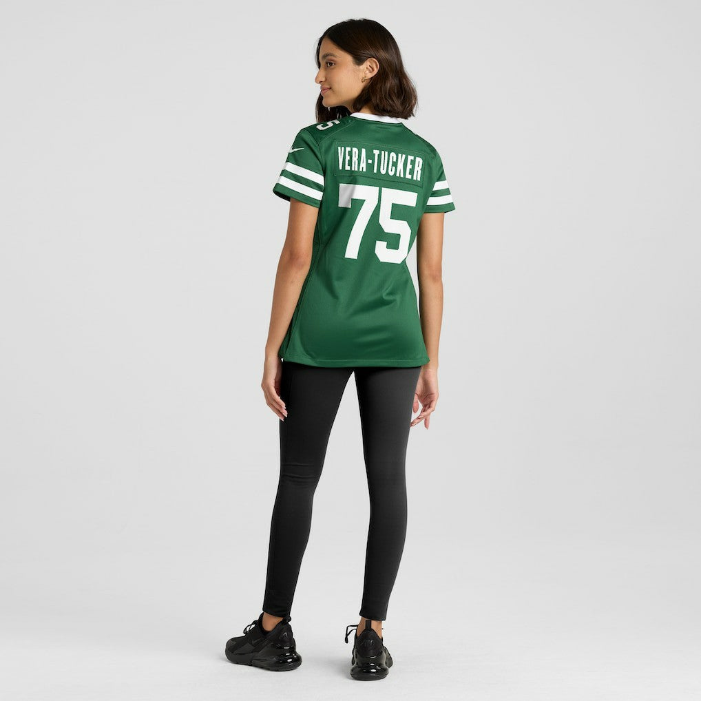 Alijah Vera-Tucker New York Jets Women's Game Jersey - Legacy Green | Nike sale