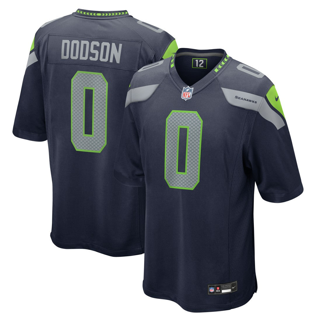 Tyrel Dodson Seattle Seahawks Game Jersey - College Navy | Nike outlet