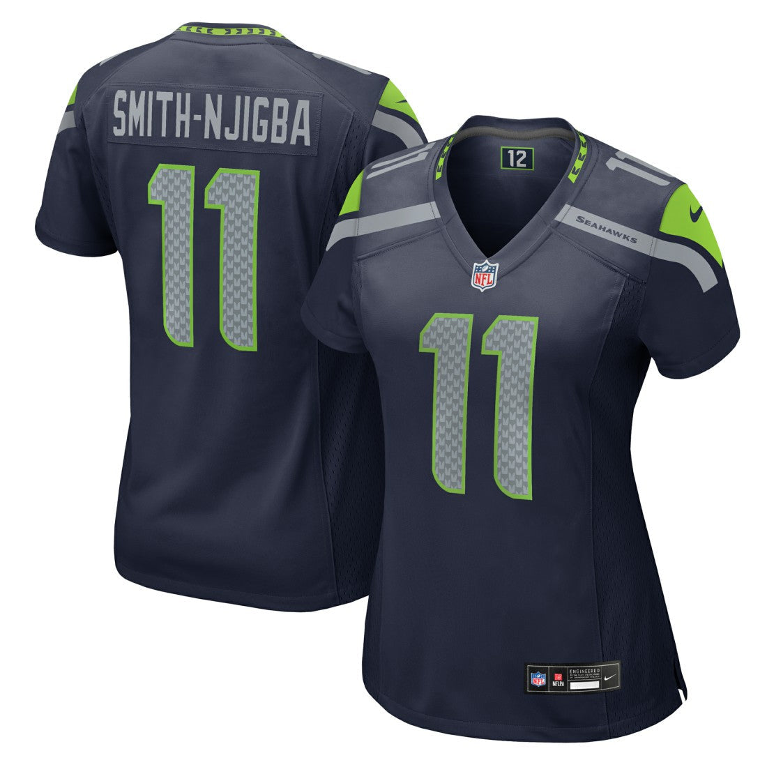 Jaxon Smith-Njigba Seattle Seahawks Women's Game Jersey - College Navy | Nike for sale