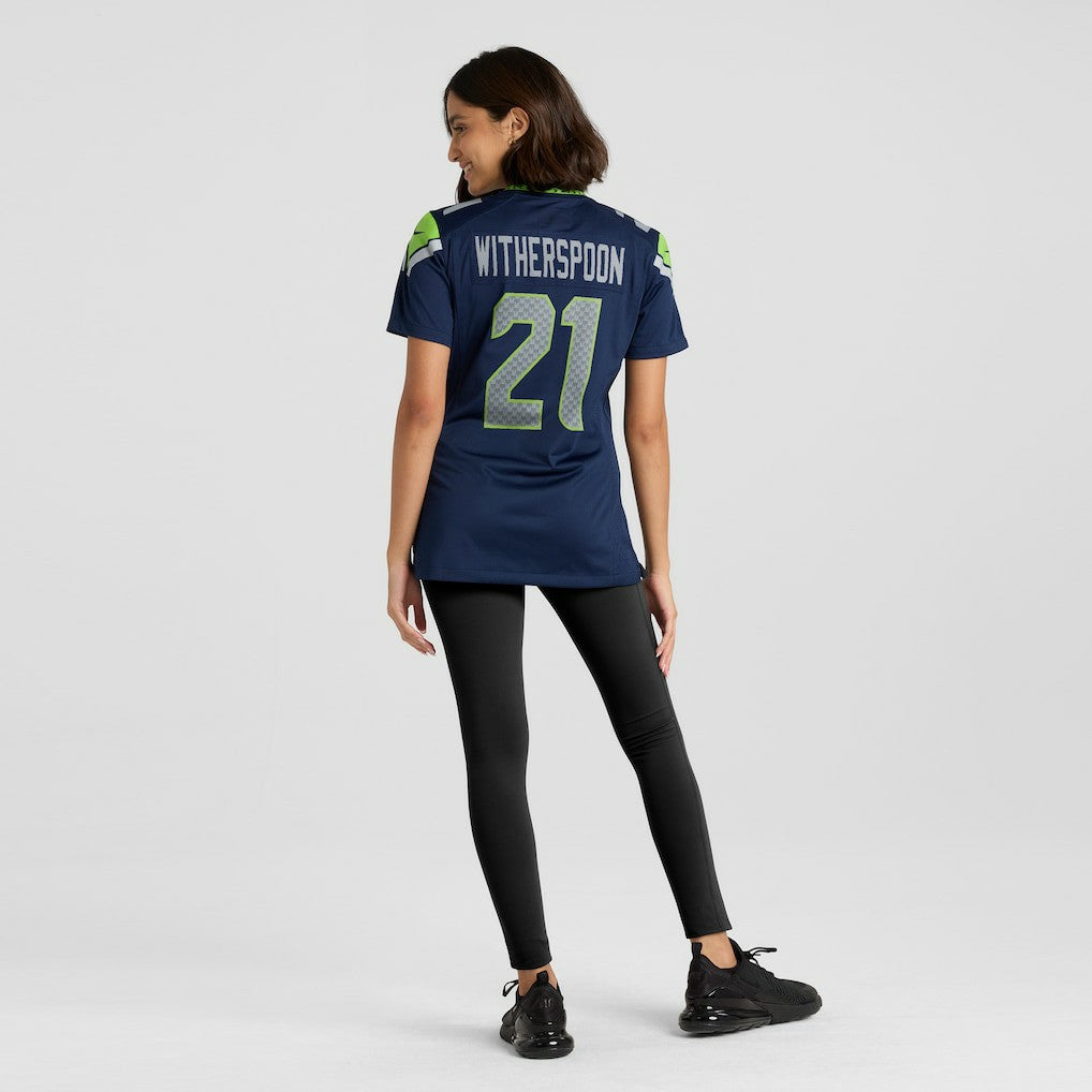 Devon Witherspoon Seattle Seahawks Women's Team Game Jersey - College Navy | Nike for sale