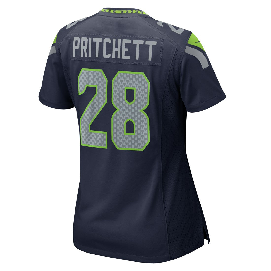 Nehemiah Pritchett Seattle Seahawks Women's Team Game Jersey - College Navy | Nike on sale