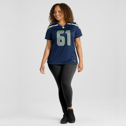 Jalen Sundell Seattle Seahawks Women's Team Game Jersey - College Navy | Nike on sale