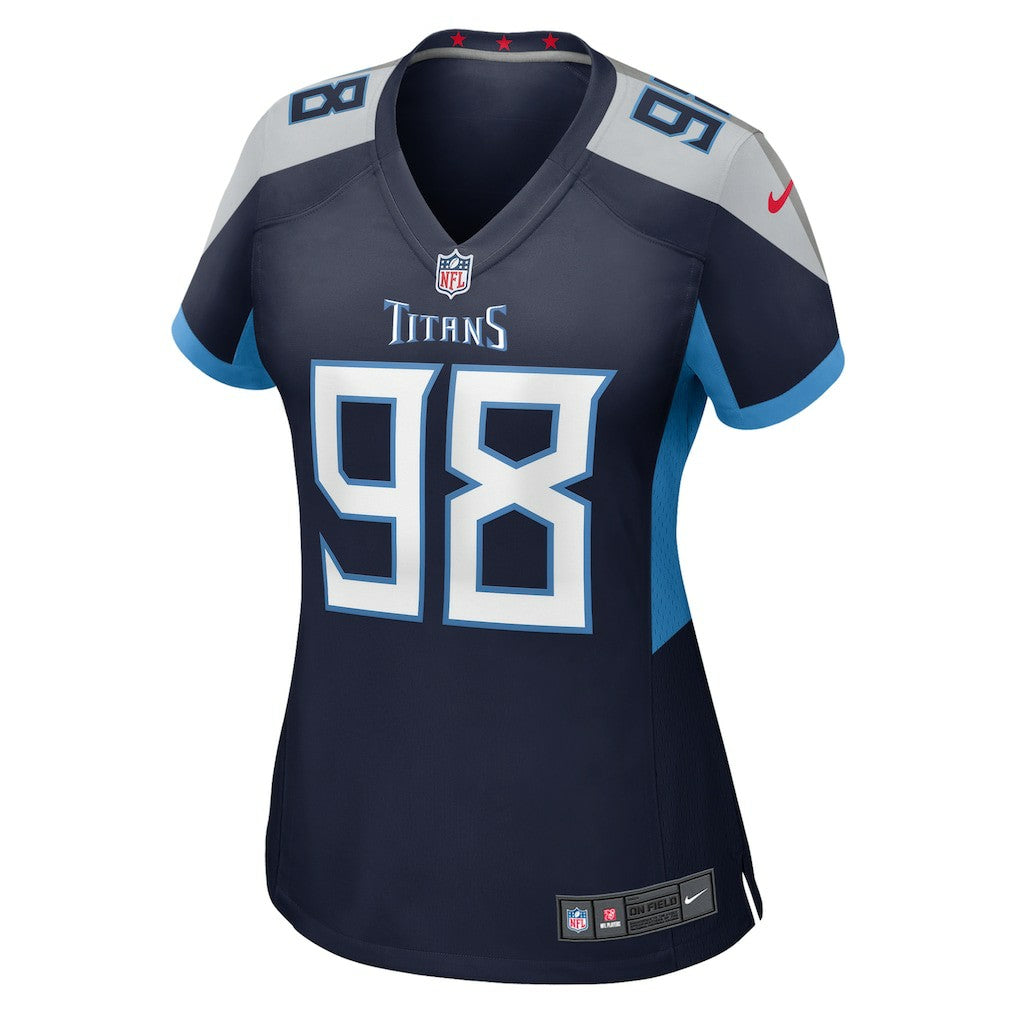 Jeffery Simmons Tennessee Titans Women's Alternate Game Jersey - Navy | Nike sale