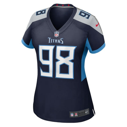 Jeffery Simmons Tennessee Titans Women's Alternate Game Jersey - Navy | Nike sale