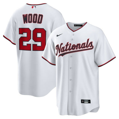James Wood Washington Nationals Home Replica Jersey - White | Nike