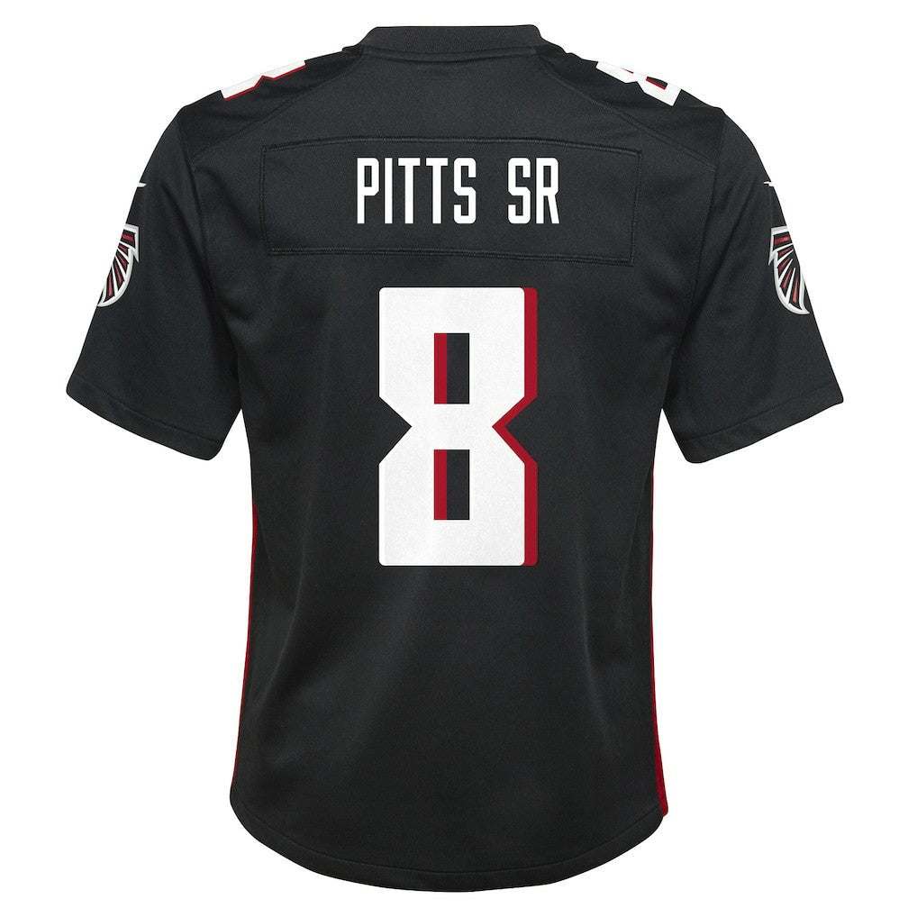 Kyle Pitts Sr. Atlanta Falcons Youth Game Jersey - Black | Nike cheap
