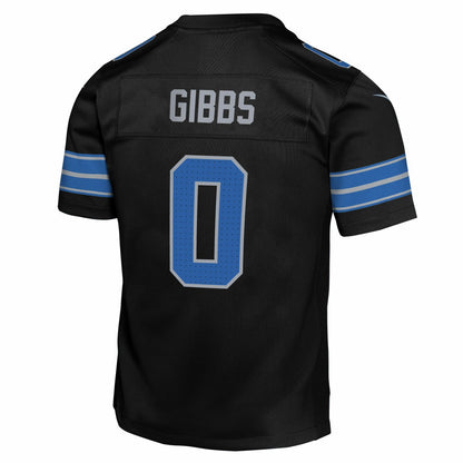 Jahmyr Gibbs Detroit Lions Youth Game Jersey - Black | Nike outlet