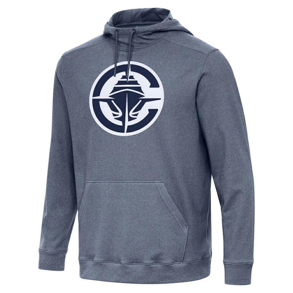 LA Clippers Antigua Cloud Pullover Hoodie - Heather Navy cheap