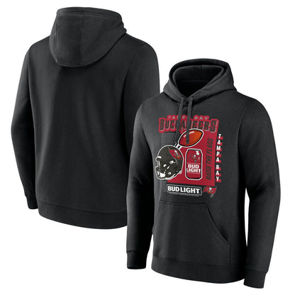 Tampa Bay Buccaneers Bud Light Pullover Hoodie - Black online