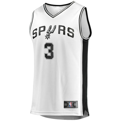 Keldon Johnson San Antonio Spurs Fast Break Association Jersey - White | Fanatics outlet