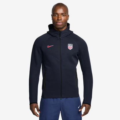 USMNT Tech Fleece Full-Zip Hoodie - Navy | Nike shop