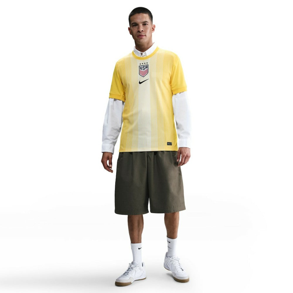 USWNT 2025 Goalkeeper Stadium Jersey - Yellow | Nike shop