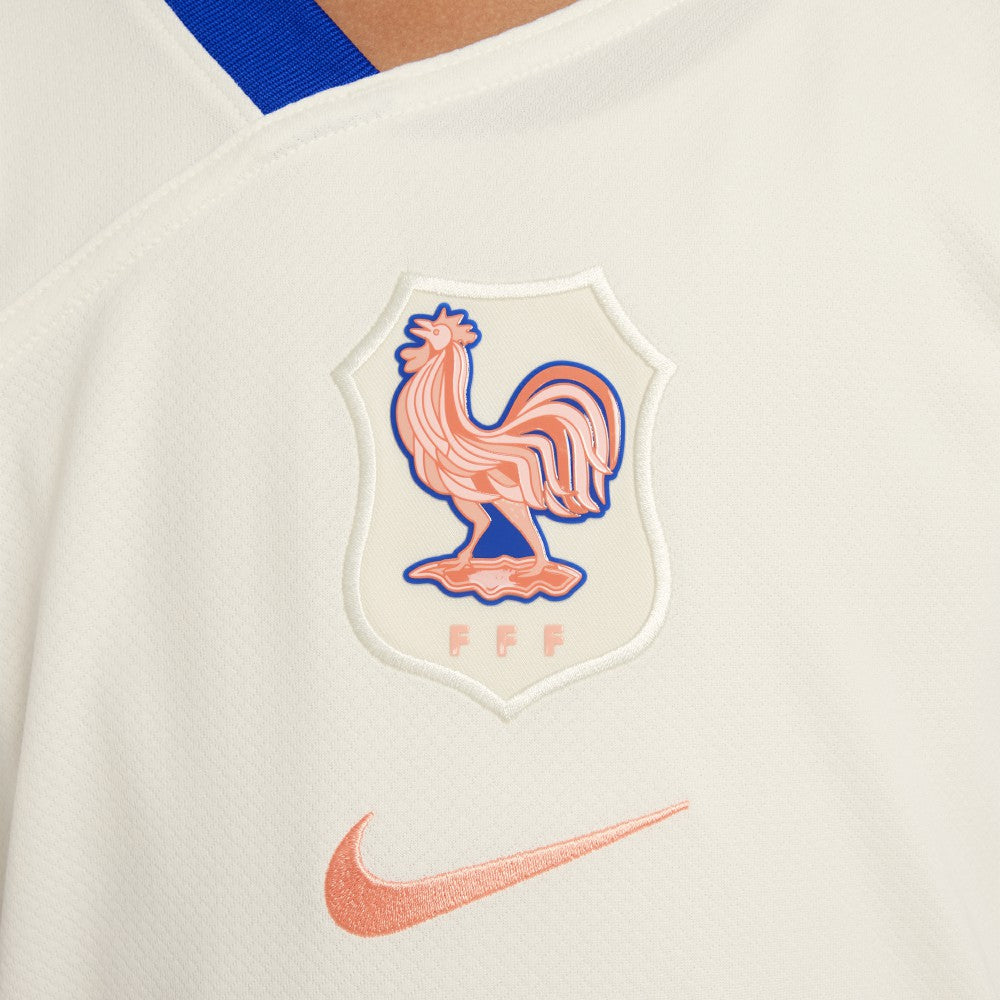 France Women's National Team Youth 2025/26 Away Replica Jersey - Cream | Nike on sale