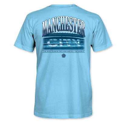 Manchester City 1863FC Duo Tone Stadium T-Shirt - Sky Blue on sale