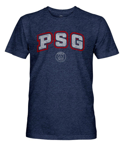 Paris Saint-Germain 1863FC Athletic Wordmark Vintage Tri-Blend T-Shirt - Navy discount