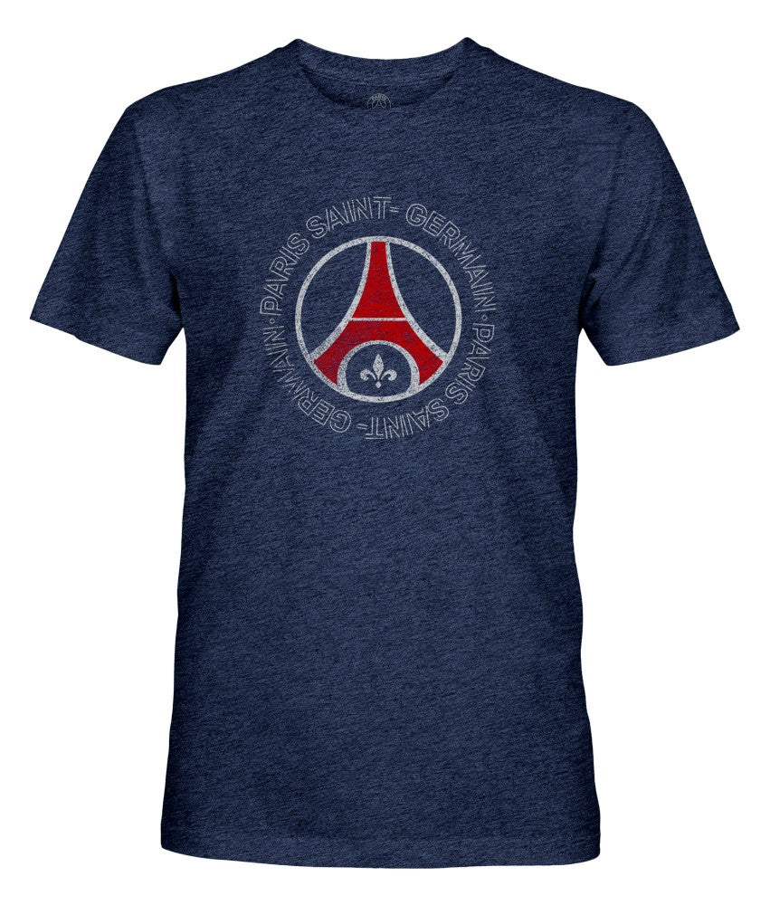 Paris Saint-Germain 1863FC Roundabout Vintage Tri-Blend T-Shirt - Navy for sale