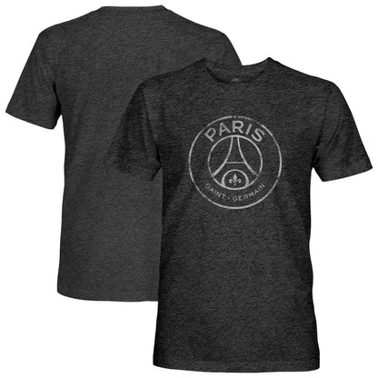 Paris Saint-Germain 1863FC Mono Badge Vintage Tri-Blend T-Shirt - Black discount
