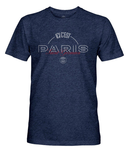Paris Saint-Germain 1863FC Slogan Vintage Tri-Blend T-Shirt - Navy for sale