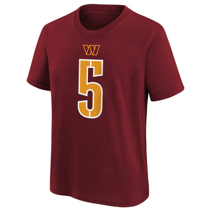 Jayden Daniels Washington Commanders Preschool Player Name & Number T-Shirt - Burgundy | Nike sale