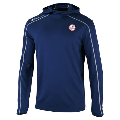 New York Yankees Omni-Wick Shotgun Pullover Hoodie - Navy | Columbia