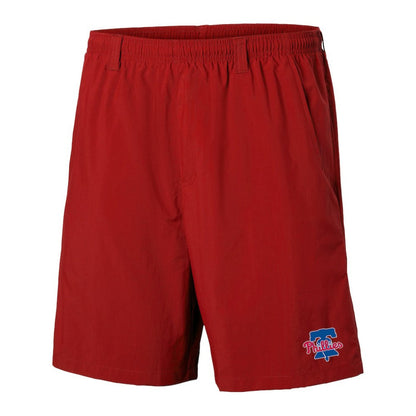 Philadelphia Phillies Backcast Shorts - Red | Columbia