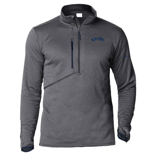 New York Yankees Park View Omni-Wick Half-Zip Top - Navy | Columbia
