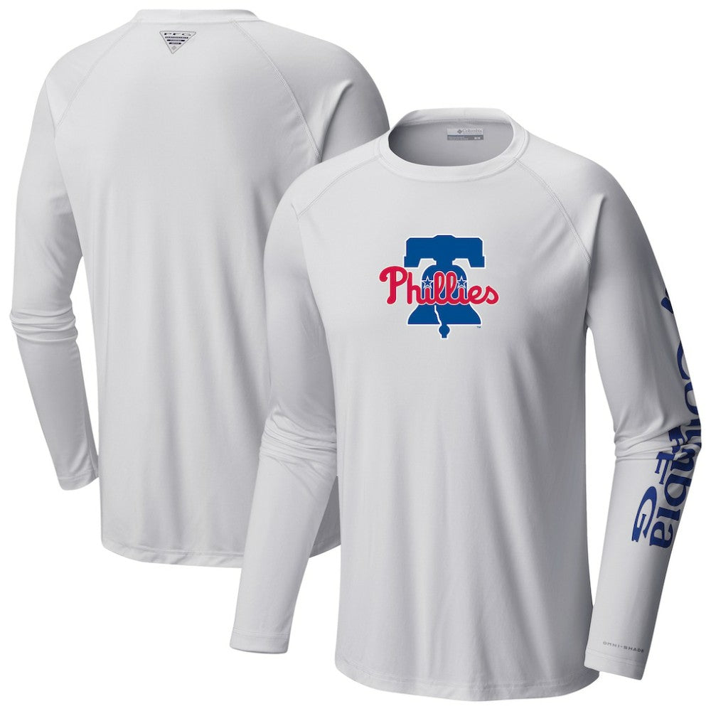 Philadelphia Phillies Terminal Tackle Long Sleeve T-Shirt - Royal | Columbia