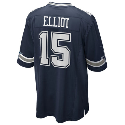 Ezekiel Elliott Dallas Cowboys Team Game Jersey - Navy | Nike for sale